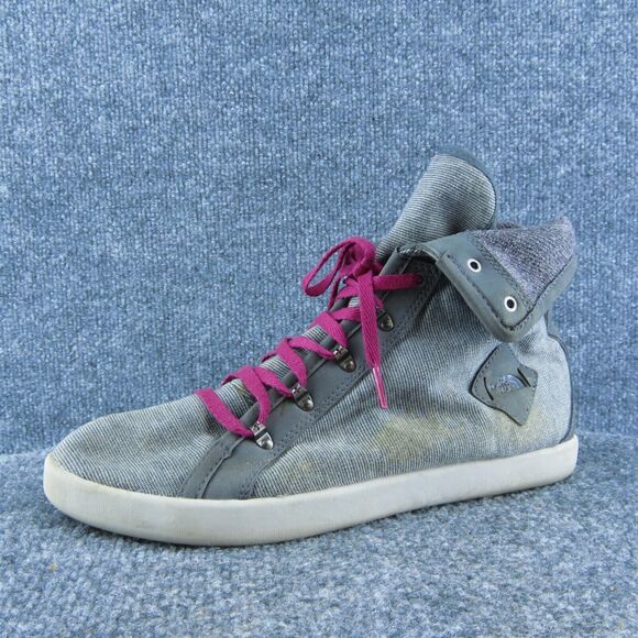 The North Face Women Chukka Boots Gray Fabric Lace Up Size 10 Medium‎ - Picture 1 of 9